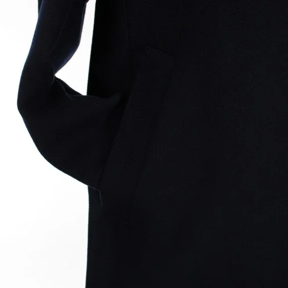 Cardinal of Canada NWT Top Coat Size 48R in Solid Navy Blue 100% Cashmere